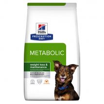 Hill's Metabolic con pollo Prescription Diet pienso para perros - Pack % - 2 x 12 kg