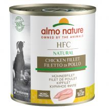Almo Nature 24 x 280 / 290 g Alimento umido per cane - Filetto di Pollo (280 g)