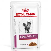 Royal Canin Veterinary Feline Renal en salsa sobres para gatos - Buey 12 x 85 g