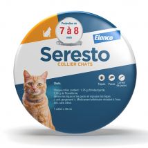 Seresto® Chat Collier antiparasitaire Tiques et Puces 38cm