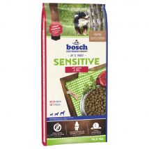 Bosch Sensitive con cordero y arroz - 2 x 15 kg - Pack Ahorro