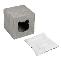Niche en feutre spécial étagères L 33 x l 33 x H 33 cm - pour chat