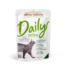 6x70g poulet / bœuf Almo Nature Daily Menu - Nourriture pour Chat