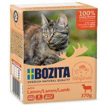 Bozita Tetra Bocconcini in gelatina 24 x 370 g Alimento umido per gatto - Agnello