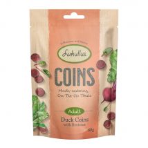80g canard Lukullus Coins Friandises pour chein