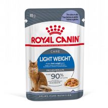 12x85g Light Weight Care en gelée Royal Canin - Sachet pour chat