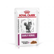 Set risparmio!  24 x 85 g Royal Canin Veterinary Alimento umido per gatti - Early Renal