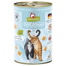 6x400g DeliCatessen canard / volaille Granatapet - Nourriture pour Chat