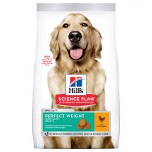 Hill's Adult 1+ Perfect Weight Large Science Plan con pollo - Pack % - 2 x 12 kg