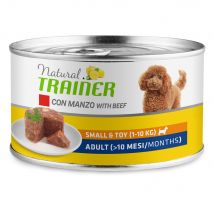 Natural Trainer Small & Toy Adult 6 x 150 g - con Manzo