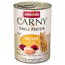 animonda Carny Single Protein Adult 24 x 400 g - Pollo puro