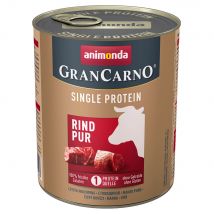 animonda GranCarno Adult Single Protein 24 x 800 g - Manzo puro