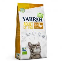 Yarrah pienso con pollo ecológico para gatos - Pack % - 2 x 10 kg