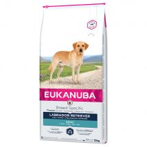 Multipack risparmio! 2 x Eukanuba Crocchette per cane  -  2 x 12 kg Adult Breed Specific Labrador Retriever