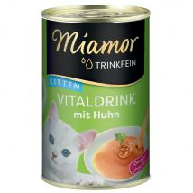 Miamor Trinkfein Vitaldrink 24 x 135 ml - Kitten con Pollo
