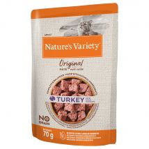 Nature's Variety Original Paté No Grain 24 x 70 g Alimento umido per gatti - Tacchino