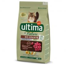 Ultima Nature No Grain Esterilizados con buey para gatos - 4 x 1,1 kg