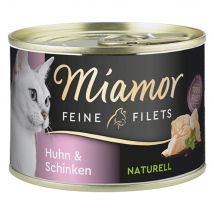 Miamor Delicato Filetto Naturale 6 x 156 g Alimento umido per gatti - Pollo & Prosciutto