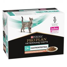 Purina Pro Plan Feline EN ST/OX Gastrointestinal Veterinary Diets con salmón - Pack % - 20 x 85 g