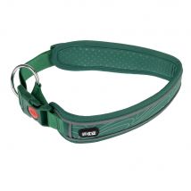 TIAKI Halsband Soft & Safe, groen - Maat XS: 25 - 35 cm Halsomvang, B 40 mm