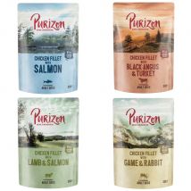 Purizon Adult 6 x 300 g pour chien - lot mixte 4 saveurs