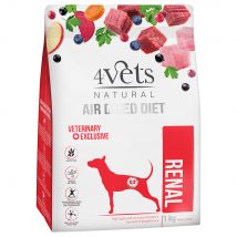 1kg 4Vets natural renal nourriture sèche pour chiens