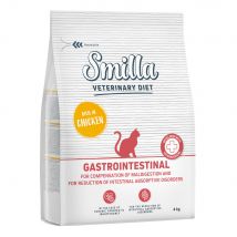 Smilla Veterinary Diet Gastrointestinal poulet pour chat -2 x 4 kg