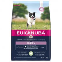 Eukanuba Puppy Small & Medium Breed agneau, riz pour chiot - 2 x 2,5 kg