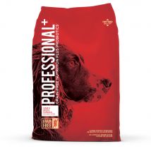 2 x 12,7 kg Professional+ Adult Grain Free agneau, lentilles pour chien