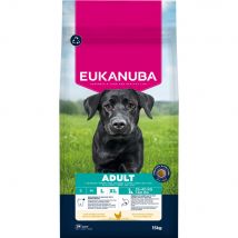 1x15kg Eukanuba Premium Nutrition Adult Large & Giant Breed nourriture pour chiens sèche au poulet