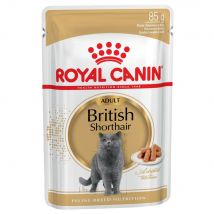 Royal Canin 12 x 85 g - Breed British Shorthair Adult en sauce