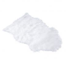 Tapis Smartpet en peau de mouton synthétique blanc - pour chien et chat