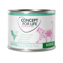 Concept for Life Veterinary Diet 24 x 200 g /185 g para gatos - Hypoallergenic con caballo (24 x 200 g)