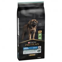 Pack Ahorro: Purina Pro Plan 2 x 10/12/14 kg - Large Robust Adult OptiDigest con cordero (2 x 14 kg)