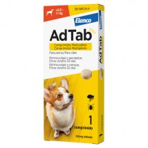 AdTab pastillas antiparasitarias para perros de 5,5 a 11 kg - 3 comprimidos