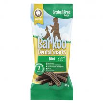 Set risparmio! Barkoo Dental Snack - Ricetta SENZA CEREALI - cani di taglia piccola 56 pz. (640 g)