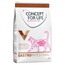 Voordeelpakket Concept for Life Veterinary Diet Kattenvoer 3 x 3 kg Gastro Intestinal (3 x 3 kg)