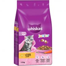 Whiskas Junior Pollo Crocchette per gatti - Set %: 2 x 1,9 kg