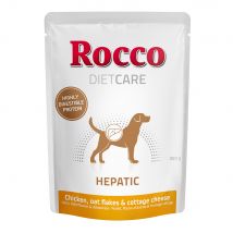 Rocco Diet Care Hepatic Kip met Havervlokken & Hüttenkäse 300g - Zakje Hondenvoer 12 x 300 g