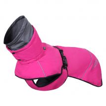 Abrigo Rukka® Warmup rosa para perros - T/35: 38 cm aprox. de longitud dorsal