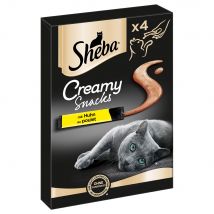 Sheba Creamy Snacks para gatos - 40 x 12 g - Pollo