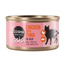 Cosma Asia in gelatina 12 x 85 g - Pollo con Tonno