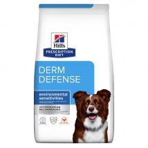 Pack ahorro Hill's Prescription Diet pienso para perros - Derm Defense (2 x 12 kg)