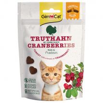 3x50g Kalkoen & Cranberries GimCat Crunchy Kattensnacks