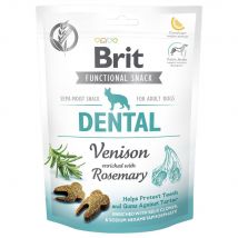 3x150g Brit Care Dog Functional Dental Snack Deer Dog Snacks