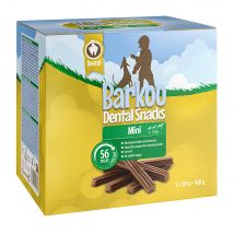 Multipack risparmio! Barkoo Dental Snack per cane - Set %: cani di taglia piccola (56 pz)