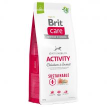 Brit Care Dog Sustainable Activity Pollo & Insetti Crocchette per cani - 12 kg