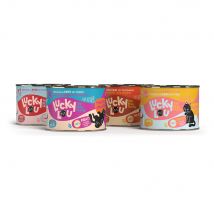 Paquet économique : 24x200g Lucky Lou Lifestage Adult Tasty-Mix nourriture pour chat humide