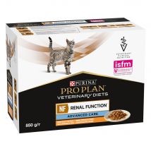 Purina Pro Plan Feline NF Advance Care Veterinary Diets con pollo - 10 x 85 g