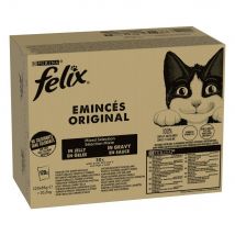 Megapack risparmio! Felix Classic in buste 120 x 85 g umido per gatto - Carne & Pesce